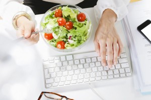 salata, klavye, diyet, ofis